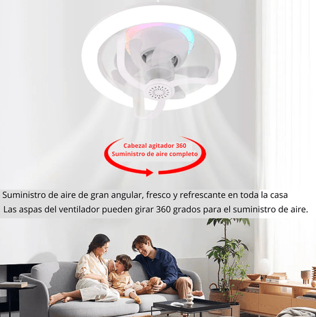 💡❄️ FOCO VENTILADOR 3 EN 1 CON AROMATIZADOR – TECNOLOGÍA INTELIGENTE PARA TU HOGAR