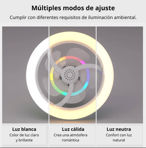 💡❄️ FOCO VENTILADOR 3 EN 1 CON AROMATIZADOR – TECNOLOGÍA INTELIGENTE PARA TU HOGAR