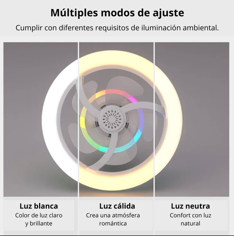 💡❄️ FOCO VENTILADOR 3 EN 1 CON AROMATIZADOR – TECNOLOGÍA INTELIGENTE PARA TU HOGAR