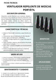 VENTILADOR ESPANTA MOSCAS-PILAS