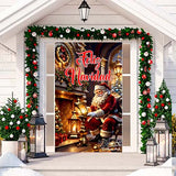 FUNDA PARA PUERTA NAVIDEÑA